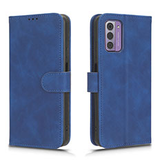 Coque Portefeuille Livre Cuir Etui Clapet L01Z pour Nokia G310 5G Bleu