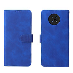 Coque Portefeuille Livre Cuir Etui Clapet L01Z pour Nokia G50 5G Bleu