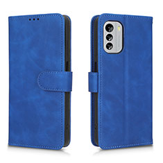 Coque Portefeuille Livre Cuir Etui Clapet L01Z pour Nokia G60 5G Bleu