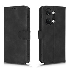 Coque Portefeuille Livre Cuir Etui Clapet L01Z pour OnePlus Nord 3 5G Noir