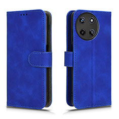 Coque Portefeuille Livre Cuir Etui Clapet L01Z pour Realme 11 4G Bleu