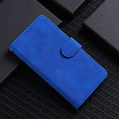 Coque Portefeuille Livre Cuir Etui Clapet L01Z pour Samsung Galaxy A20 SC-02M SCV46 Bleu