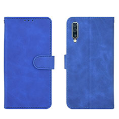 Coque Portefeuille Livre Cuir Etui Clapet L01Z pour Samsung Galaxy A30S Bleu