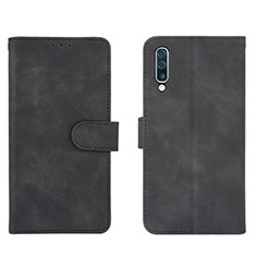 Coque Portefeuille Livre Cuir Etui Clapet L01Z pour Samsung Galaxy A30S Noir