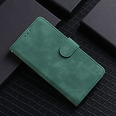 Coque Portefeuille Livre Cuir Etui Clapet L01Z pour Samsung Galaxy S10 Lite Vert