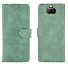Coque Portefeuille Livre Cuir Etui Clapet L01Z pour Sony Xperia 8 Lite Vert