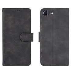 Coque Portefeuille Livre Cuir Etui Clapet L01Z pour Sony Xperia Ace Noir