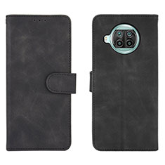 Coque Portefeuille Livre Cuir Etui Clapet L01Z pour Xiaomi Mi 10T Lite 5G Noir