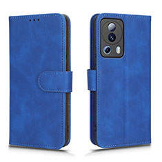 Coque Portefeuille Livre Cuir Etui Clapet L01Z pour Xiaomi Mi 12 Lite NE 5G Bleu