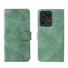 Coque Portefeuille Livre Cuir Etui Clapet L01Z pour Xiaomi Mi Mix 4 5G Vert