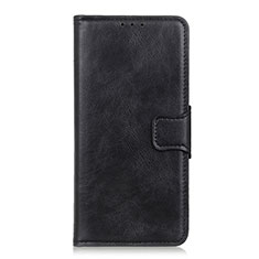 Coque Portefeuille Livre Cuir Etui Clapet L02 pour Apple iPhone 12 Mini Noir