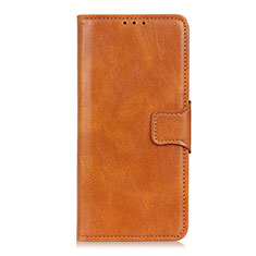Coque Portefeuille Livre Cuir Etui Clapet L02 pour Apple iPhone 12 Pro Max Orange
