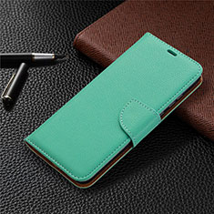 Coque Portefeuille Livre Cuir Etui Clapet L02 pour Huawei Honor 9A Vert