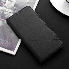 Coque Portefeuille Livre Cuir Etui Clapet L02 pour Huawei Honor 9X Pro Noir