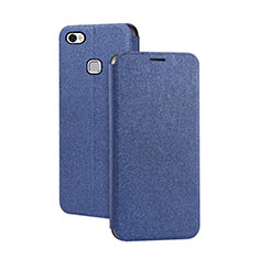 Coque Portefeuille Livre Cuir Etui Clapet L02 pour Huawei Honor Note 8 Bleu