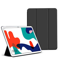 Coque Portefeuille Livre Cuir Etui Clapet L02 pour Huawei MatePad 10.4 Noir
