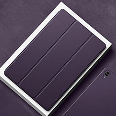 Coque Portefeuille Livre Cuir Etui Clapet L02 pour Huawei MatePad 10.8 Violet