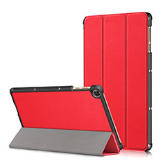 Coque Portefeuille Livre Cuir Etui Clapet L02 pour Huawei MatePad T 10s 10.1 Rouge