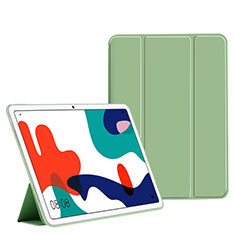 Coque Portefeuille Livre Cuir Etui Clapet L02 pour Huawei MatePad Vert