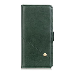 Coque Portefeuille Livre Cuir Etui Clapet L02 pour Motorola Moto G9 Plus Vert