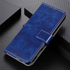 Coque Portefeuille Livre Cuir Etui Clapet L02 pour Motorola Moto G9 Power Bleu