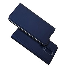 Coque Portefeuille Livre Cuir Etui Clapet L02 pour Nokia 4.2 Bleu