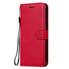 Coque Portefeuille Livre Cuir Etui Clapet L02 pour Nokia 7.2 Rouge