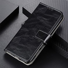 Coque Portefeuille Livre Cuir Etui Clapet L02 pour Realme 7 Pro Noir