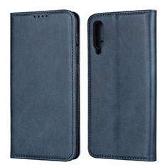 Coque Portefeuille Livre Cuir Etui Clapet L02 pour Samsung Galaxy A30S Bleu
