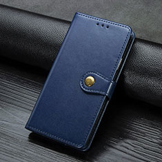 Coque Portefeuille Livre Cuir Etui Clapet L02 pour Sony Xperia L4 Bleu