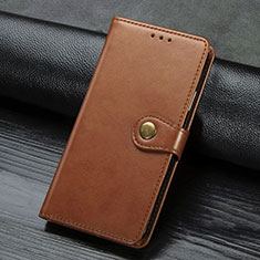 Coque Portefeuille Livre Cuir Etui Clapet L02 pour Sony Xperia L4 Marron