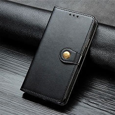 Coque Portefeuille Livre Cuir Etui Clapet L02 pour Sony Xperia L4 Noir