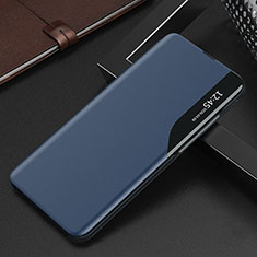 Coque Portefeuille Livre Cuir Etui Clapet L02 pour Xiaomi Mi 12 Pro 5G Bleu