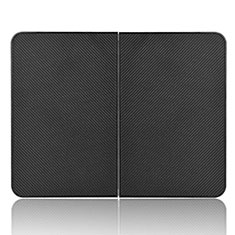 Coque Portefeuille Livre Cuir Etui Clapet L02Z pour Microsoft Surface Duo Noir