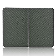 Coque Portefeuille Livre Cuir Etui Clapet L02Z pour Microsoft Surface Duo Vert