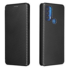 Coque Portefeuille Livre Cuir Etui Clapet L02Z pour Motorola Moto Edge (2021) 5G Noir