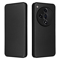 Coque Portefeuille Livre Cuir Etui Clapet L02Z pour Oppo Find X7 5G Noir