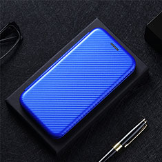Coque Portefeuille Livre Cuir Etui Clapet L02Z pour Realme 10 Pro 5G Bleu