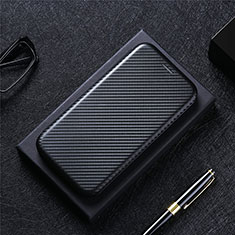 Coque Portefeuille Livre Cuir Etui Clapet L02Z pour Samsung Galaxy A03s Noir