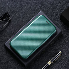 Coque Portefeuille Livre Cuir Etui Clapet L02Z pour Sony Xperia 1 Vert