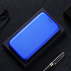 Coque Portefeuille Livre Cuir Etui Clapet L02Z pour Sony Xperia 10 Plus Bleu