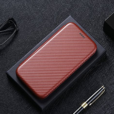 Coque Portefeuille Livre Cuir Etui Clapet L02Z pour Xiaomi Mi 10T Lite 5G Marron