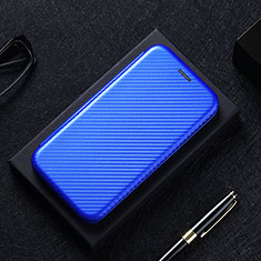 Coque Portefeuille Livre Cuir Etui Clapet L02Z pour Xiaomi Mi Note 10 Lite Bleu