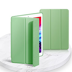 Coque Portefeuille Livre Cuir Etui Clapet L03 pour Apple iPad 10.2 (2019) Pastel Vert