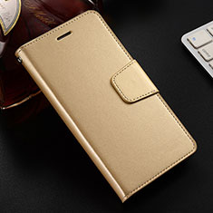 Coque Portefeuille Livre Cuir Etui Clapet L03 pour Huawei Honor 8X Or