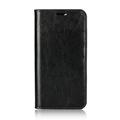 Coque Portefeuille Livre Cuir Etui Clapet L03 pour Huawei Honor 9 Lite Noir