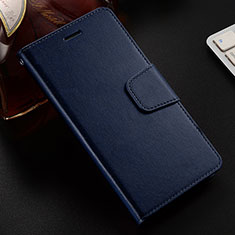 Coque Portefeuille Livre Cuir Etui Clapet L03 pour Huawei Honor V10 Lite Bleu