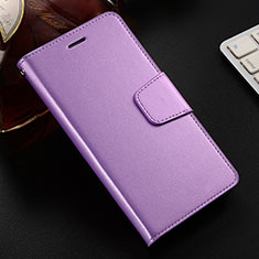 Coque Portefeuille Livre Cuir Etui Clapet L03 pour Huawei Honor V10 Lite Violet