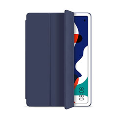 Coque Portefeuille Livre Cuir Etui Clapet L03 pour Huawei MatePad Bleu