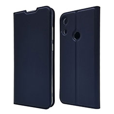 Coque Portefeuille Livre Cuir Etui Clapet L03 pour Huawei Y6s Bleu